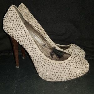 DULCE VITA SUEDE WITH BEADS STILETTOS SHOES SZ 9M